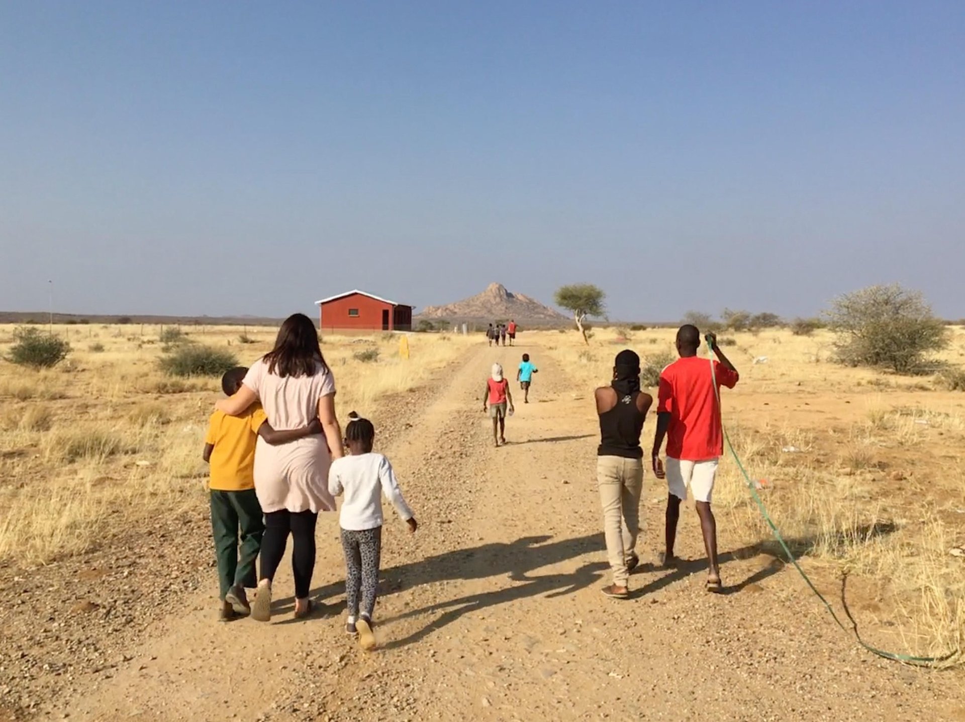 Wanderung beim FSJ Indien