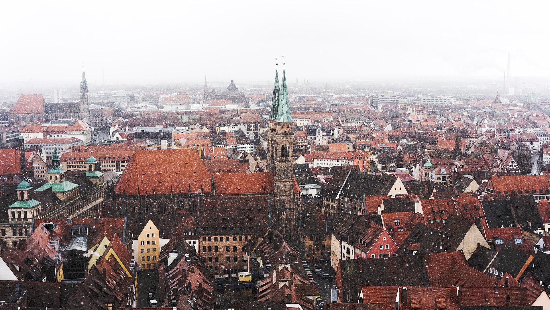 Stadt und Dom beim FSJ in Nürnberg