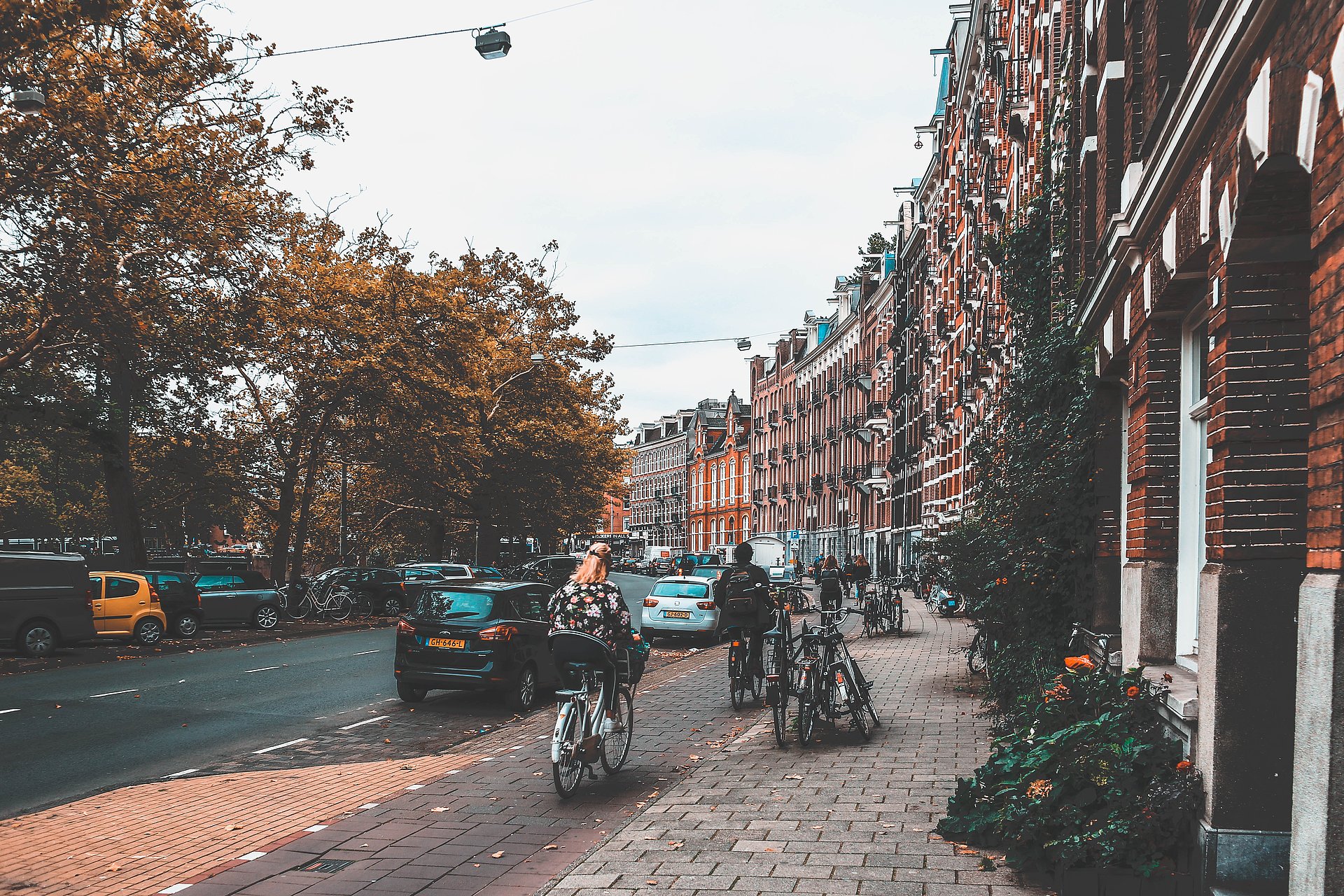 Straße beim FSJ in Europa