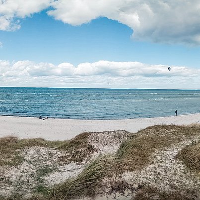 Strand beim FSJ in Schleswig Holstein