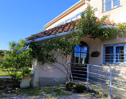 Hauseingang beim FSJ in Italien