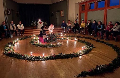 Adventsgärtlein beim FSJ in den USA