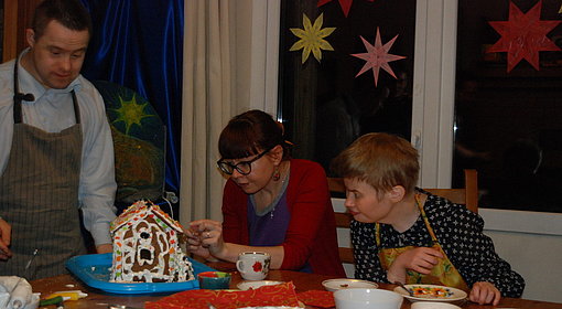 Lebkuchenhaus beim FSJ in Russland