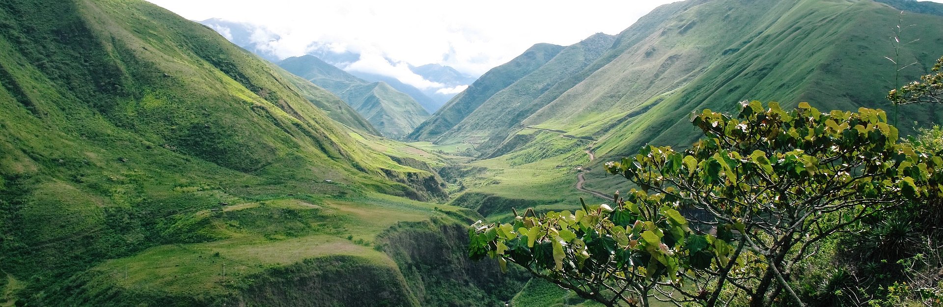 Schöne Berge beim FSJ in Ecuador