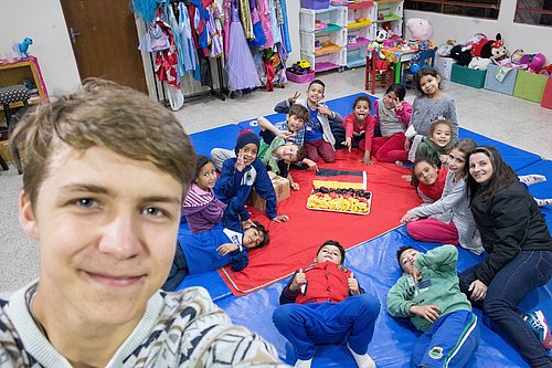 Selfie mit der FSJ Kindergarten Gruppe