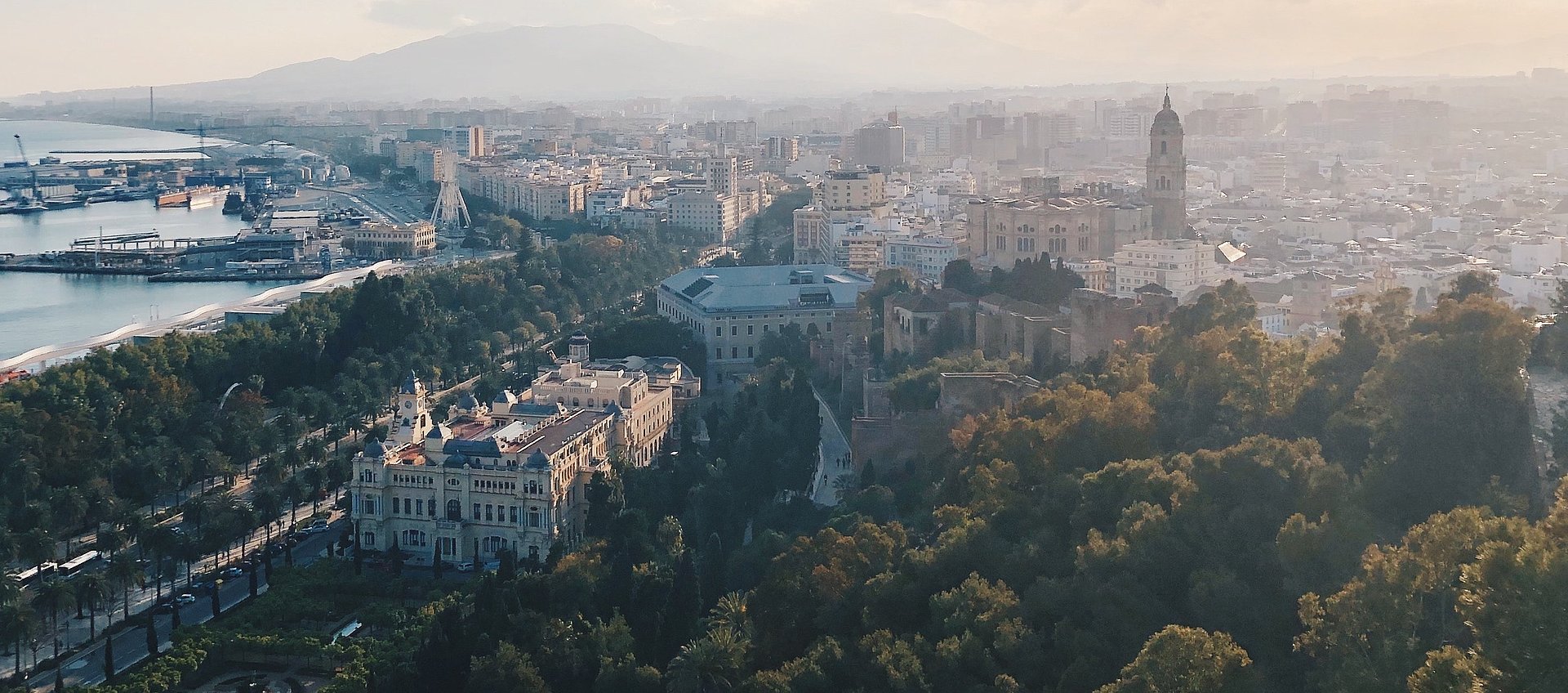 Hafenstadt beim FSJ in Spanien
