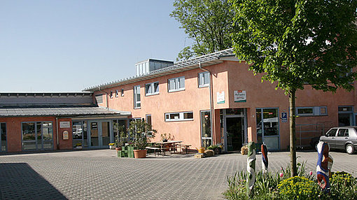 Rosanes Gebäude einer Lebensgemeinschaft beim FSJ in Landshut