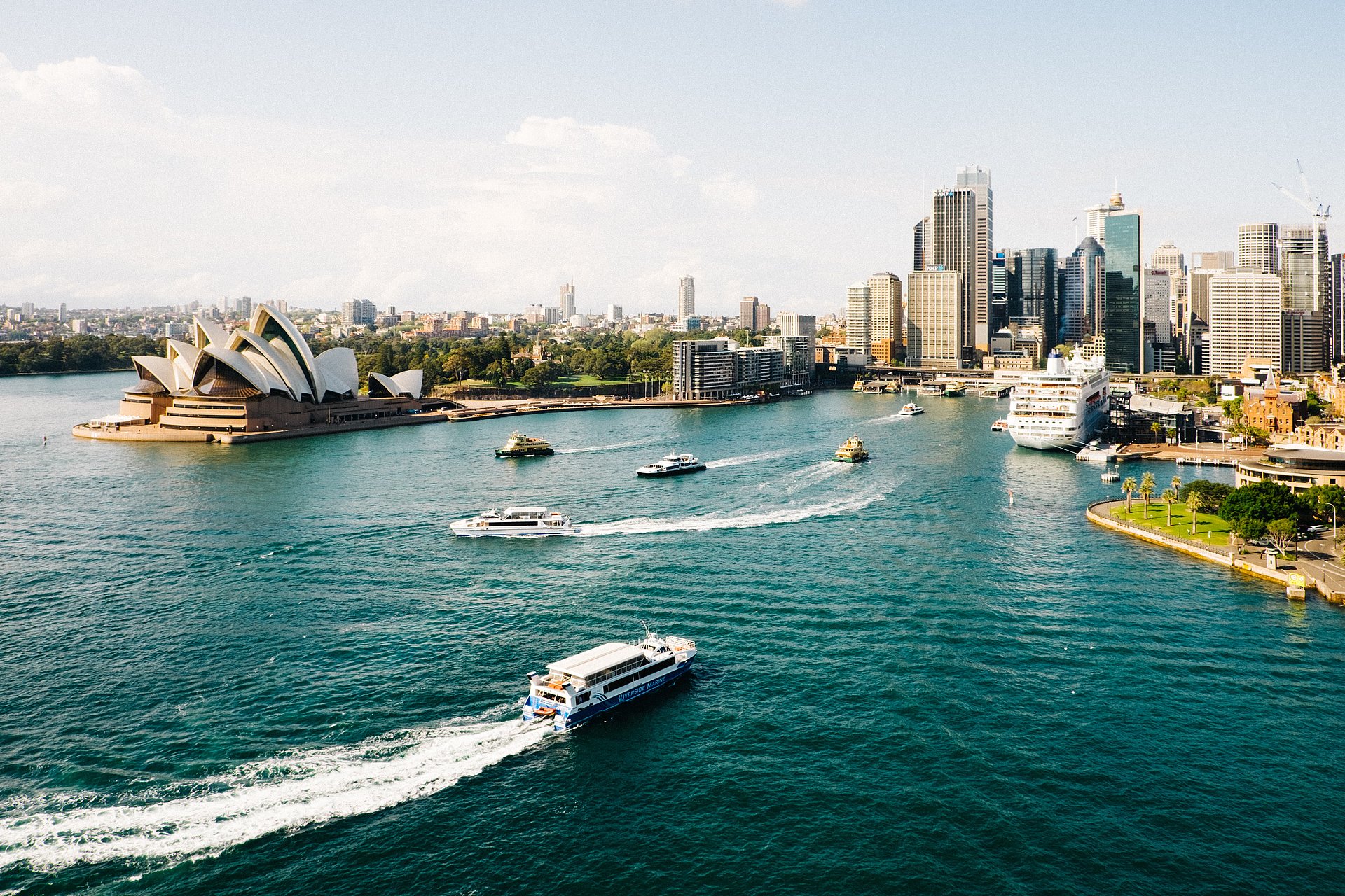 Stadtansicht von Sydney im FSJ Australien