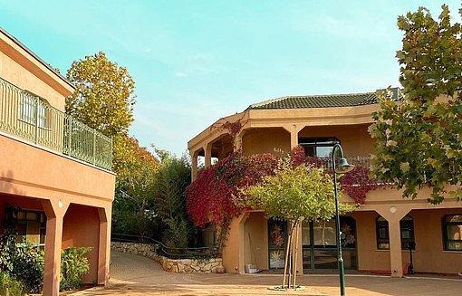 Gebäude beim FSJ "Kibbuz Harduf–Beit Elisha" in Israel 