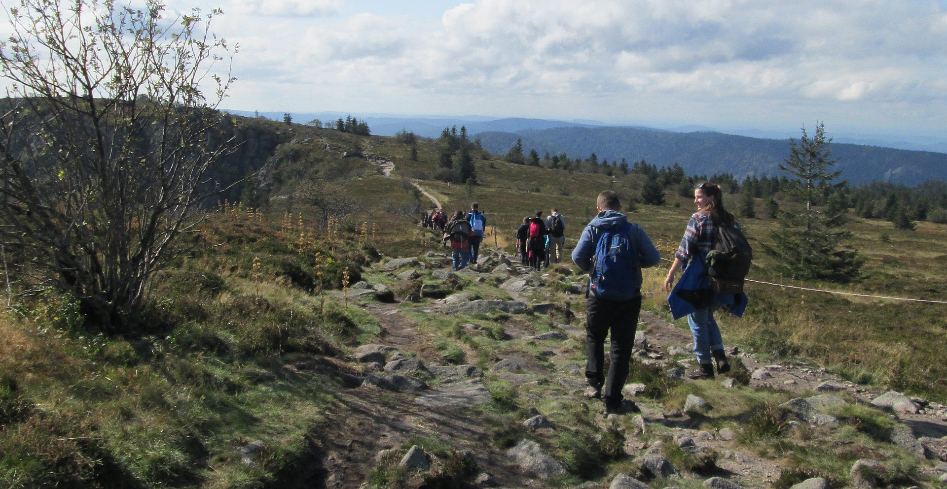 Wanderung beim FSJ in Schleswig Holstein