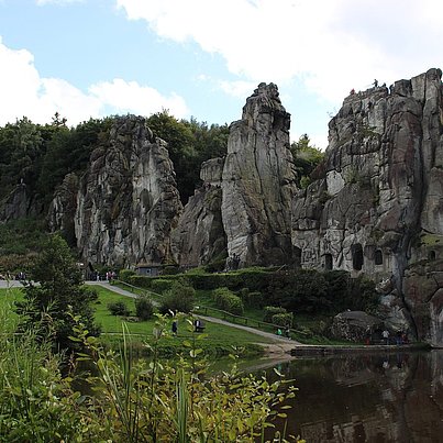 Externsteine beim FSJ in Detmold