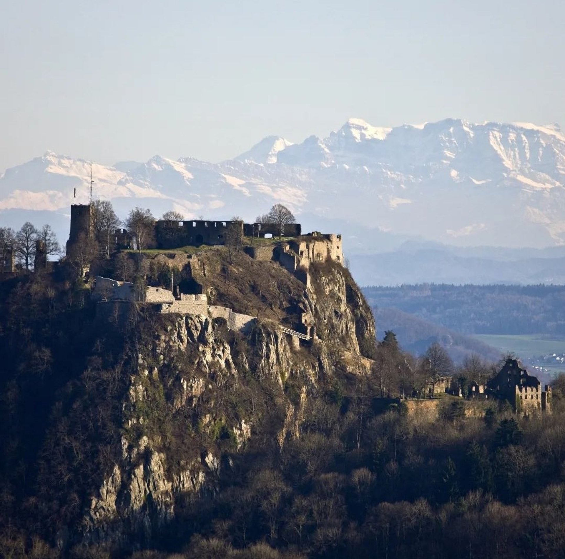 Burg beim FSJ in Singen