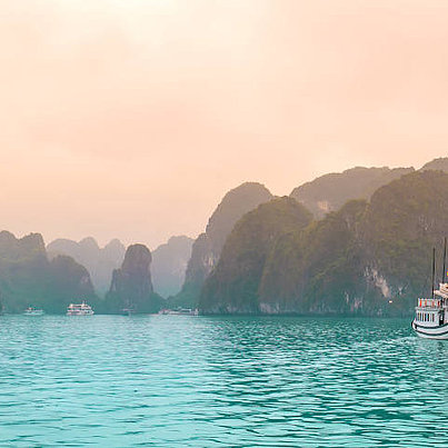 Felsige Küste und Meer im FSJ Vietnam