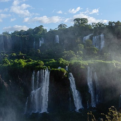Riesige Wasserfälle beim FSJ in Brasilien