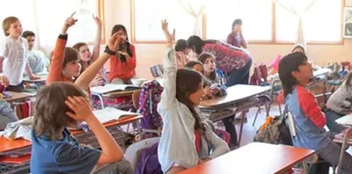 Klassenzimmer beim FSJ in Chile