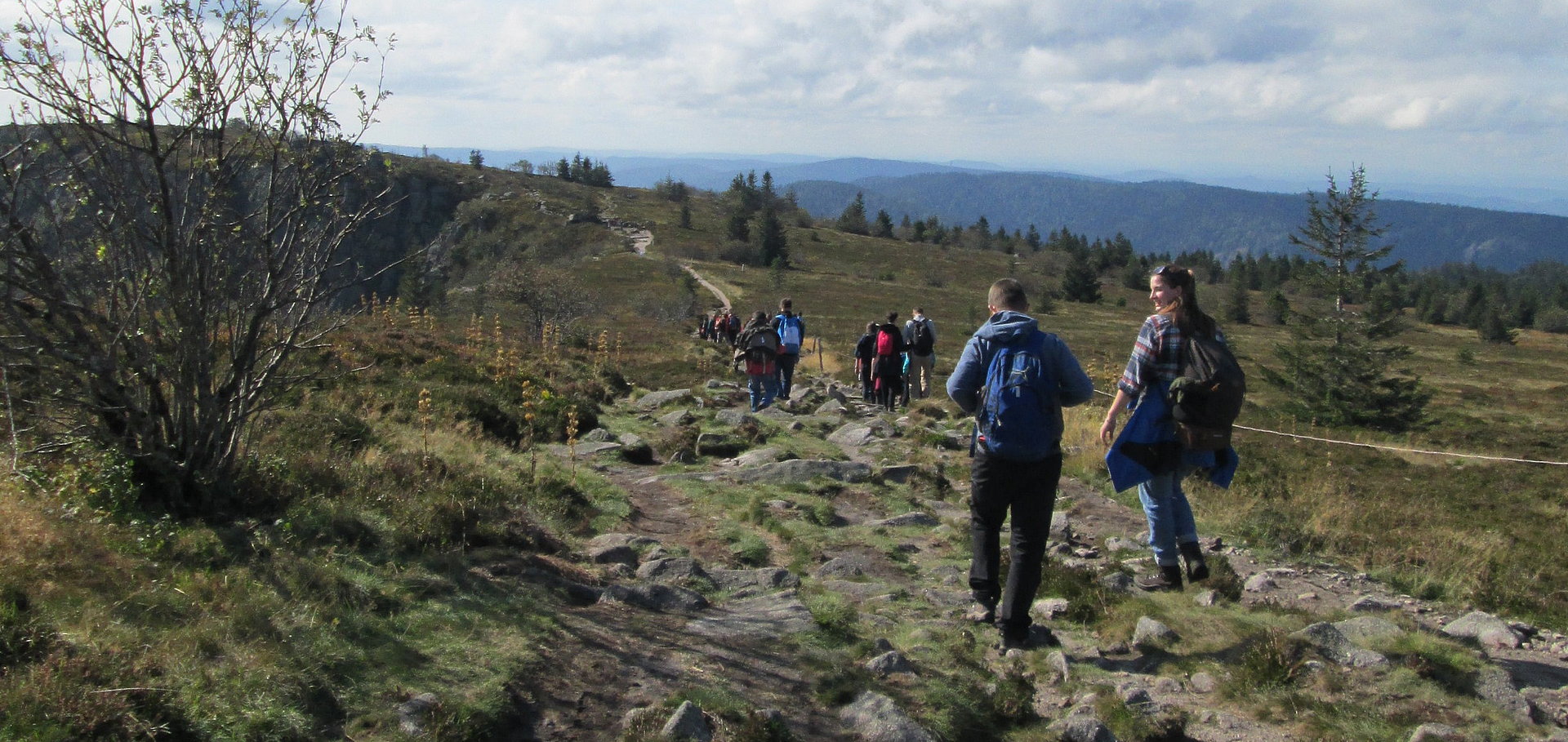 Wanderung beim FSJ in Thüringen