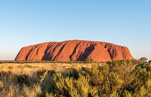 Uluru Felsen beim FSJ Australien.