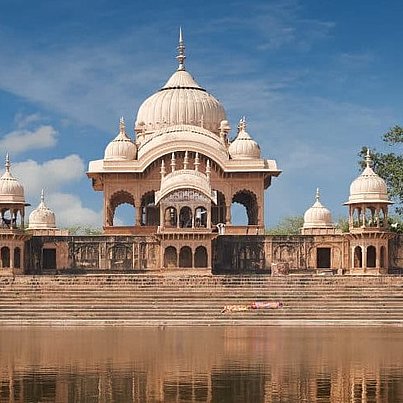 Indischer Tempel im FSJ Indien
