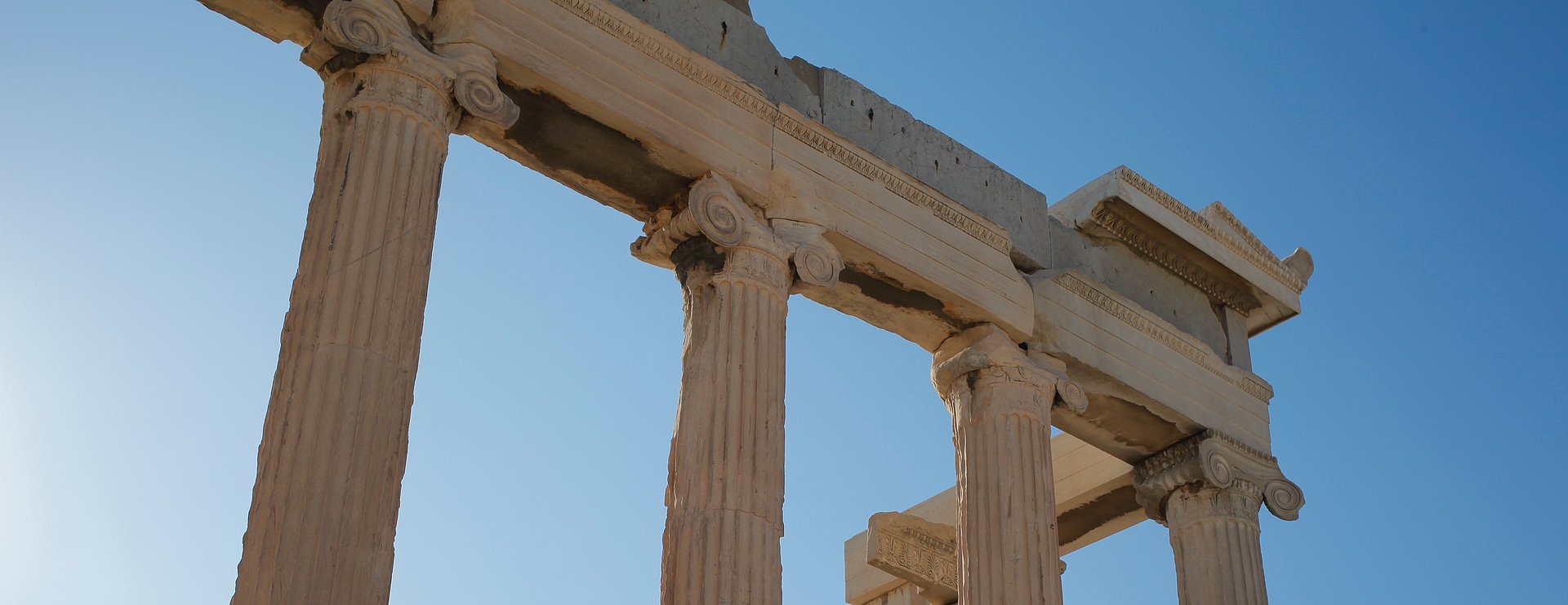 Tempelruinen beim FSJ in Griechenland.