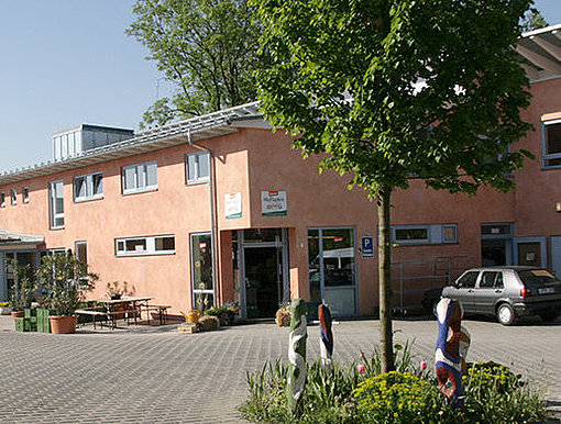 Rosanes Gebäude einer Lebensgemeinschaft beim FSJ in Landshut