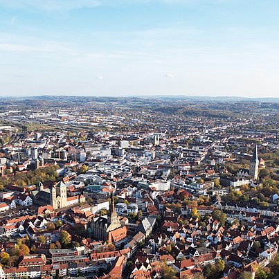 Rundblick über Stadt beim FSJ in Osnabrück