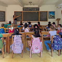 Waldorfschule Guatemala Unterricht in einer Waldorfklasse in Guatemala