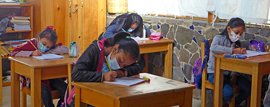 Guatemala: Endlich wieder Unterricht in der Escuela Caracol