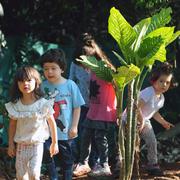 Waldorf weltweit Guatemala Kinder einer Waldorfschule in Guatemala